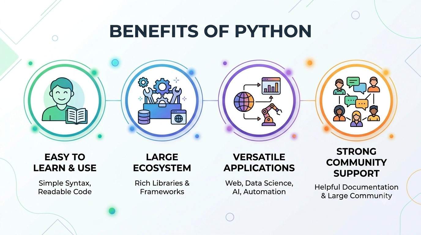 benefits of python