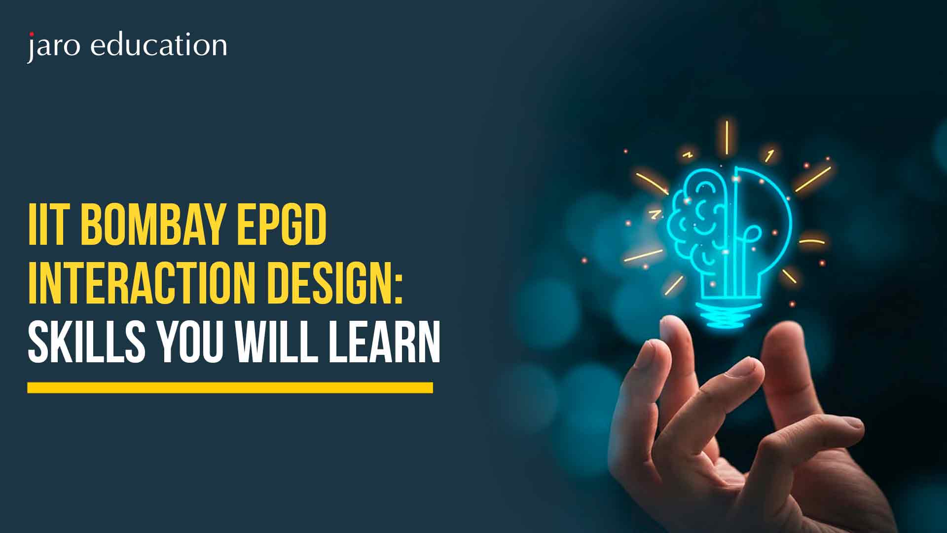IIT Bombay ePGD Interaction Design: Skills You Will Learn